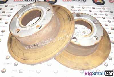 Диск тормозной задний Volkswagen (WV) Passat b5