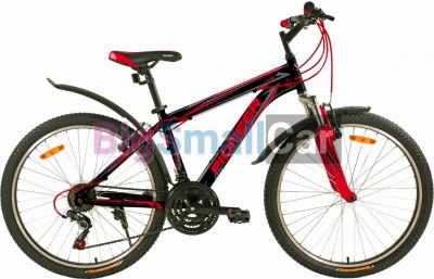 Горные велосипеды PIONEER CITY 26/18 black-red-gray