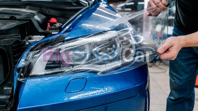 Оклейка Peugeot 205 антигравийной пленкой (Защита кузова)
